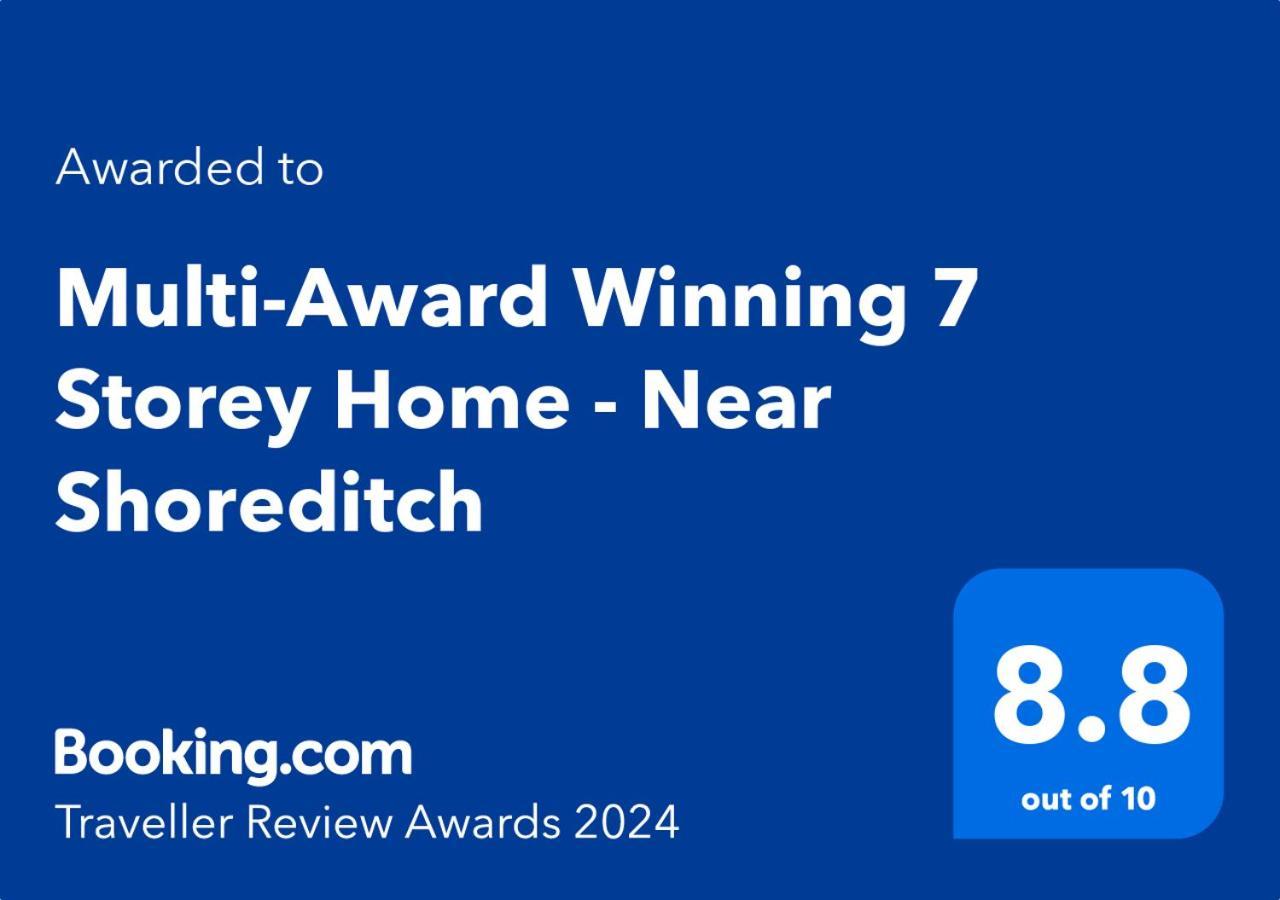 Multi-Award Winning 7 Storey Home - Near Shoreditch 伦敦 外观 照片